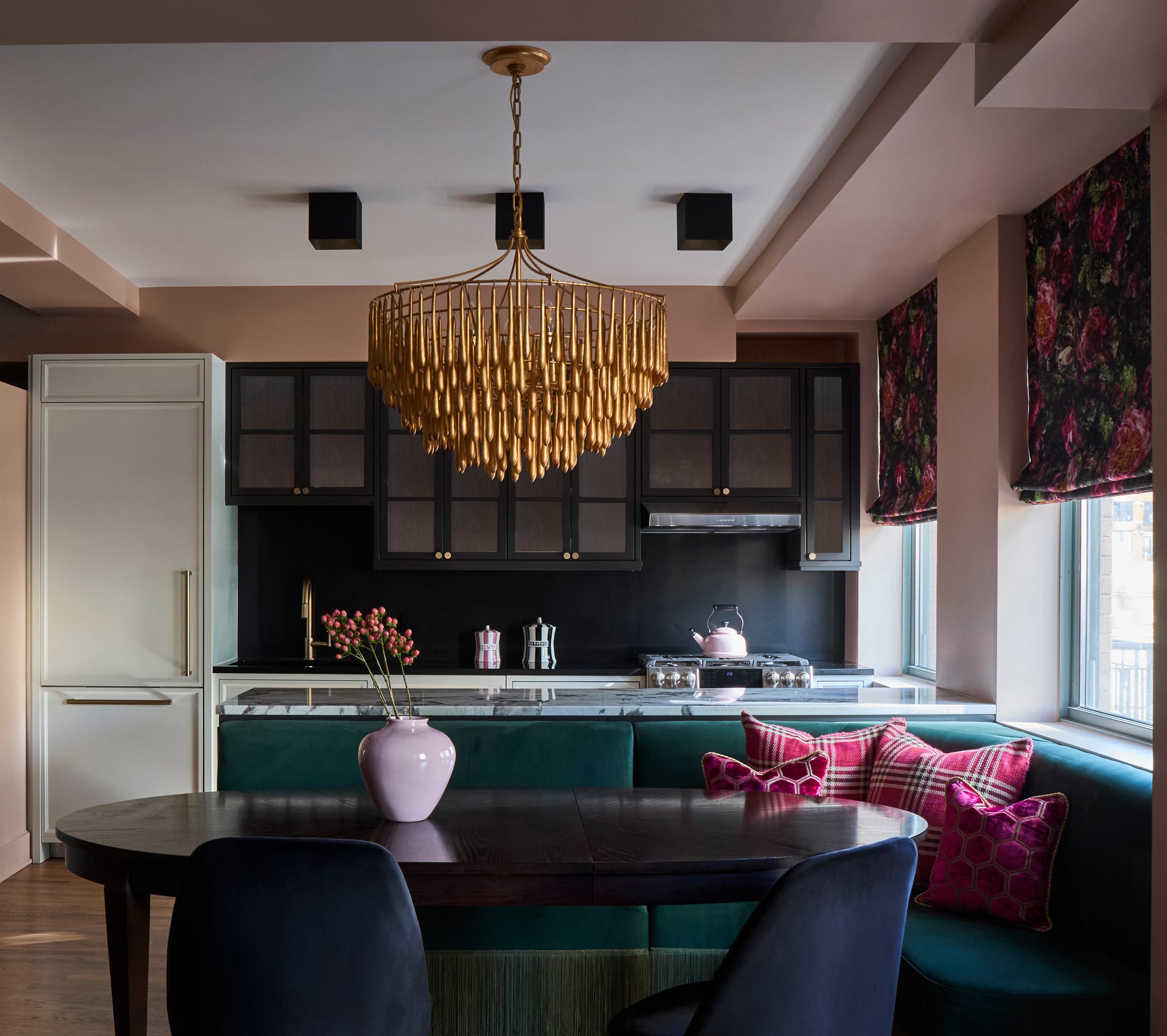 High Contrast Custom City Kitchen