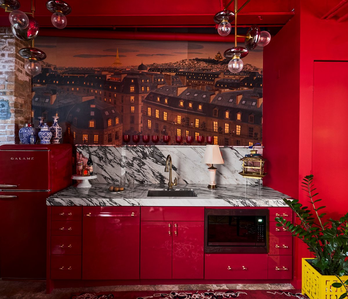 Jasmin Reese Interiors Office Kitchen!!