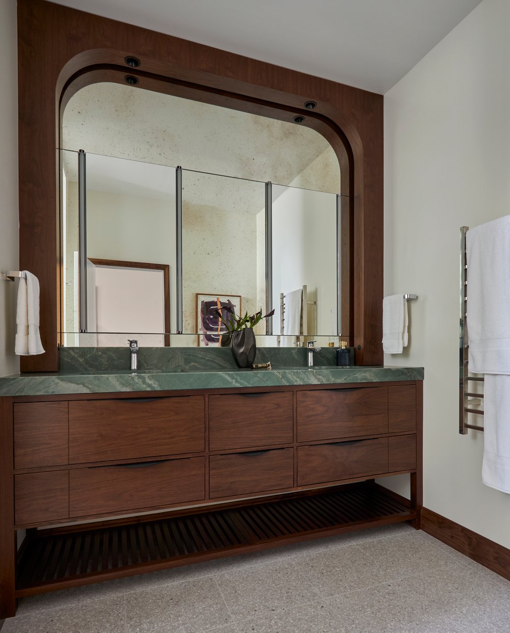 Stunning Custom Arched Primary Vanity