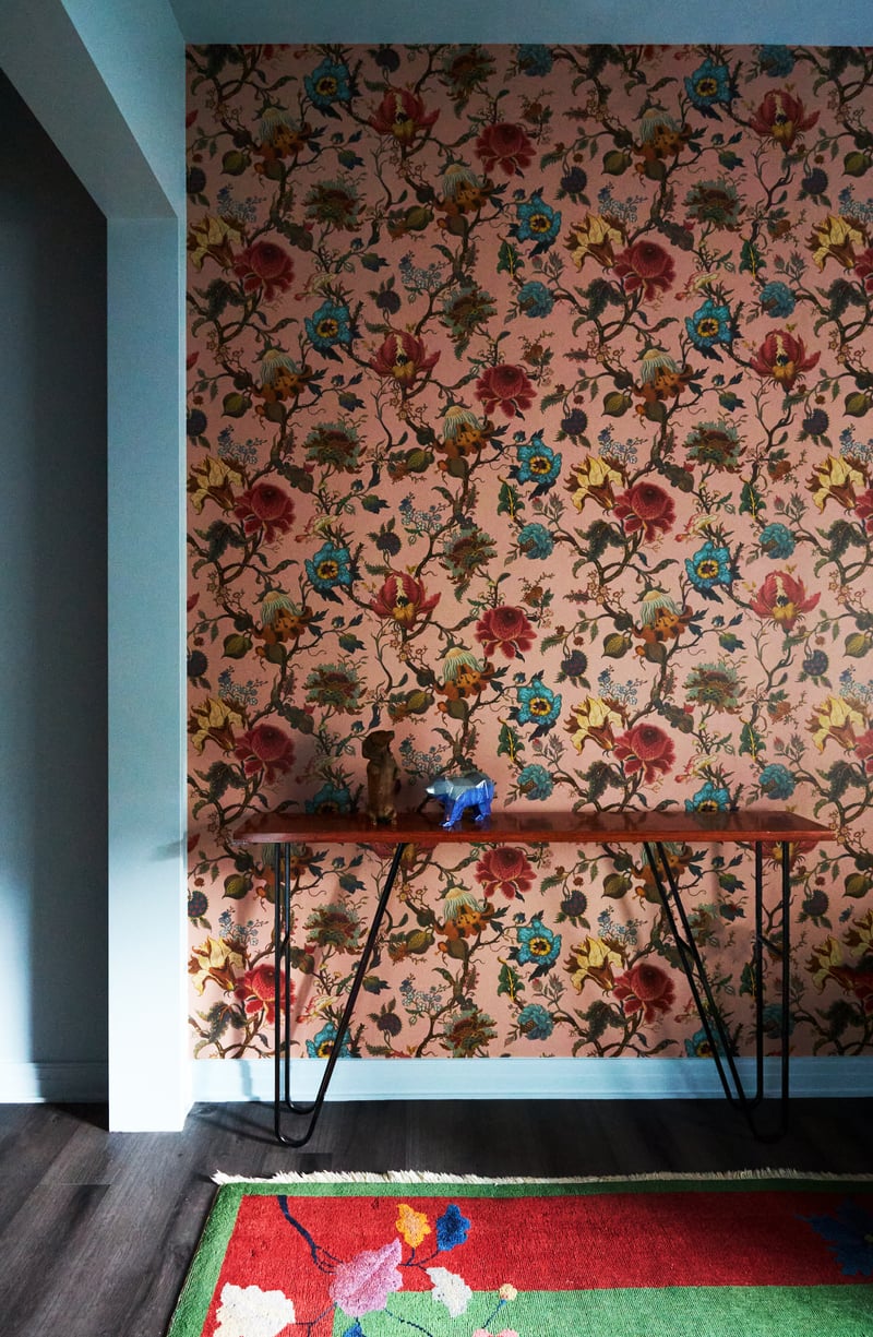 Guest Bedroom Vintage Floral