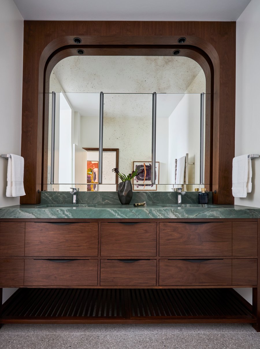 Masculine Arched Primary Vanity