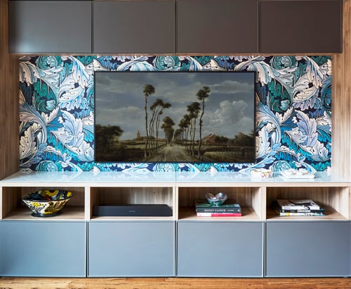 Full of Pattern Family Room!