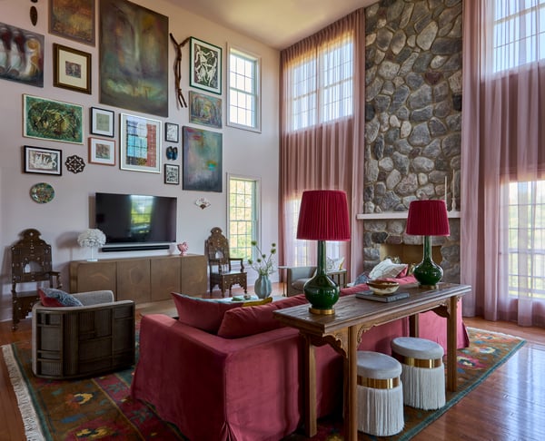 Double Height Gallery Wall