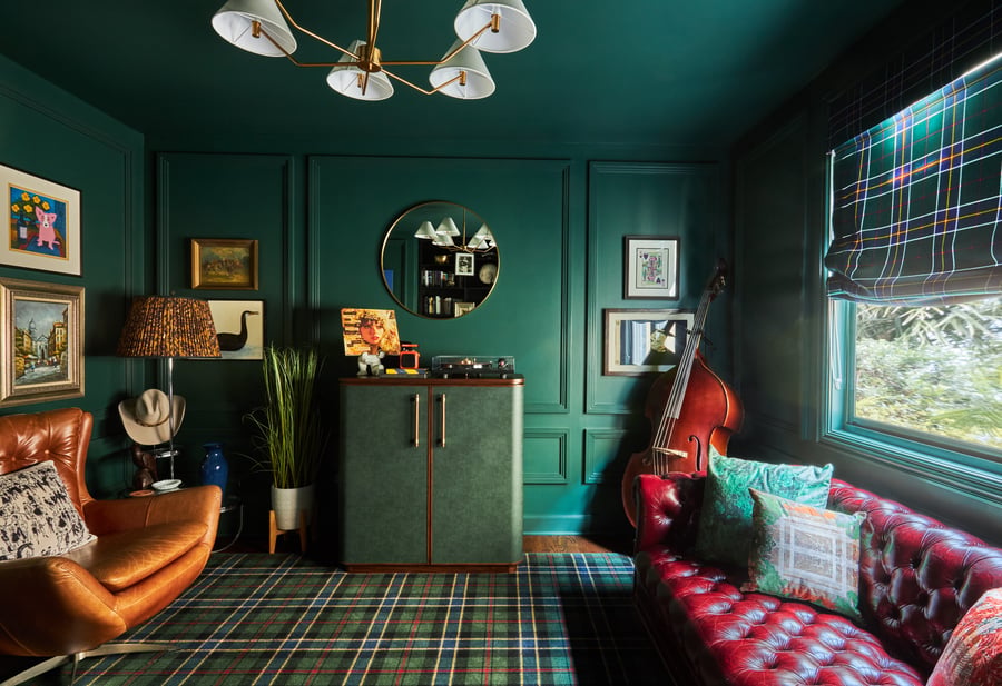 Be Daring Emerald Green Tartan