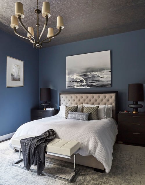 Moody Bedroom by Jasmin Reese Interiors